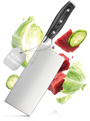 RÖSLE WOLFGREY kinesisk kockkniv 18 cm