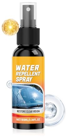 Impregneringsspray för bilglas 100 ml, regnsäker fordonsfönstervårdsprodukt – perfekt för lastbil, limousin, SUV, förare, ridare, detaljer, flottmanager och motorvägskörning