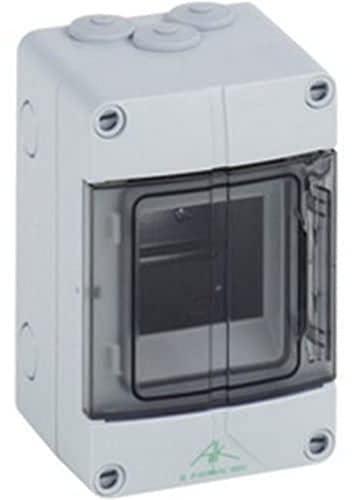 Spelsberg AK03 73540301 AK 03 Verteilerschrank Aufputz Teilungen = 3 Anzahl Reihen = 1, Grau