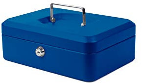 PAVO 8011766 10 inch Cash Box - Blue