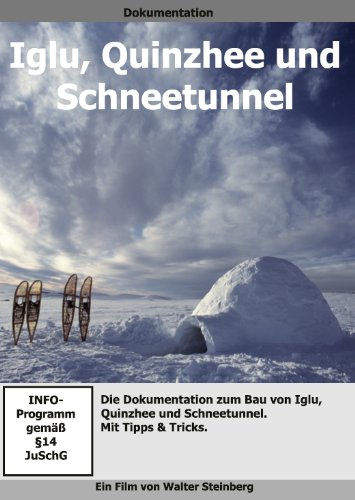 Igloo Quinzhee and Snow Tunnel