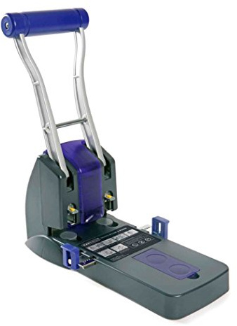 Rapesco PF220API ECO P2200 High-Capacity 2-Hole Punch, 150 Sheet Capacity