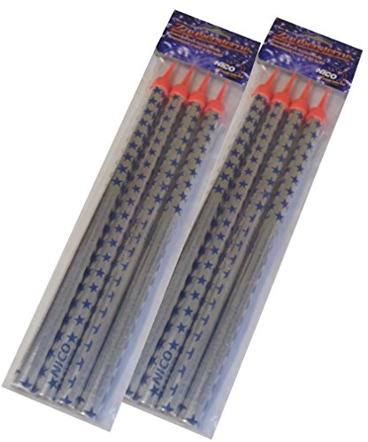 Nico Eisfontänen, 8 Stück in Einer Schachtel, Brenndauer: 100 Sekunden