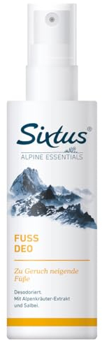 Sixtus Desodorante para pies, 100 ml