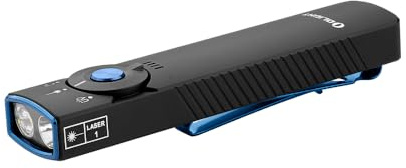 OLIGHT Linterna LED UV Arkfeld Pro UV 1.300 lúmenes CW (Negro)