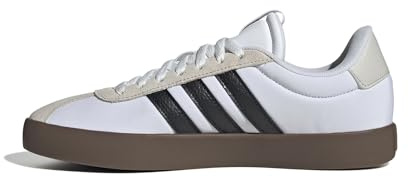 adidas VL Court 3.0 Shoes, Sneaker Uomo, Ftwr White Core Black Grey One, 41 1/3 EU