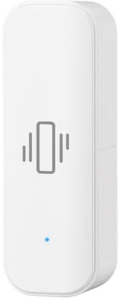 Qerwsdty Tuya Smart Vibration Sensor ZigBee Tuya Sensor Monitor App Control Protección Seguridad Sensor Zigbee Alarma de choque de movimiento
