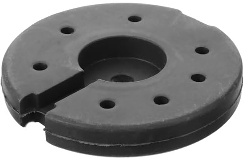 GRADENEVE Base Contrappeso per Lampada da Terra, Peso Rotondo in Plastica Nera, Struttura Semplice e Robusta, Accessorio di Ricambio per Base da Tavolo