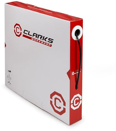 Clarks Brake housing 30 m coil - 30 Metre Black, SP4 & SP5 Universal Gear Housing for Front & Rear Gear Wires in Dispensable Box for MTB, Hybrid & Road
