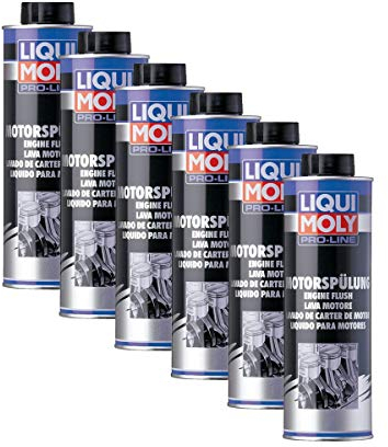 BandelOne enthält 6x 500ml Liqui Moly Pro-Line Motorspülung Motorreiniger Öl Zusatz Benzin/diesel
