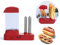 Hot Dog Maker per 6 salsicce – Macchina Hot-Dog con serbatoio di calore rimovibile – Scalda salsicce con spiedini in acciaio inox per riscaldamento panini – 340 Watt
