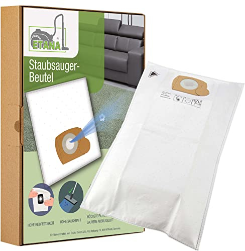 Etana 20x Staubsauger-Beutel für Swirl Swirl UNI 30 und Swirl UNI 30 net - Staubbeutel