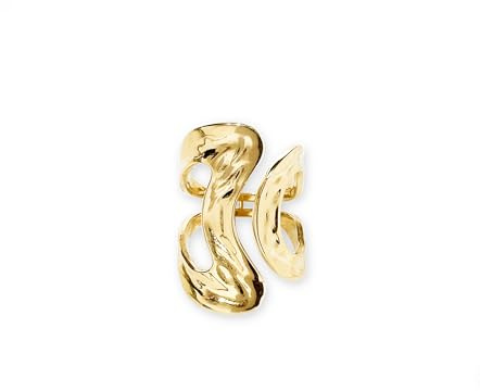 Paloma Bijoux Bague ouverte mode tendance femme - Acier inoxydable 316L (Acier doré)