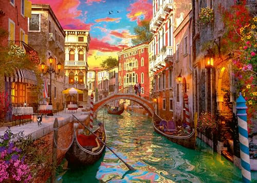 Ravensburger Venice Romance 1000 Piece Jigsaw Puzzles for Adults and Kids Age 12 Years Up