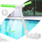 DAJASD Fontana per piscina a cascata, può essere fluorescente, fontana per piscina su piscine, fontana regolabile con doppia testina di spruzzo, aeratore per laghetti ad alta pressione, funzione di