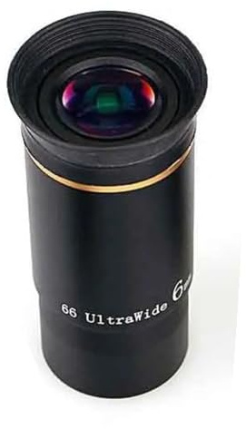 Telescope Accessories Astronomy Telescope Eyepieces 1.25inch Ultra Wide Angle 66 Degree 6/9/15/20 Mm(15mm)