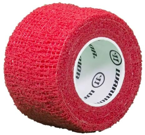 Warrior 38 mm x 5,5 m nastro per bastone da hockey su ghiaccio (rosso)