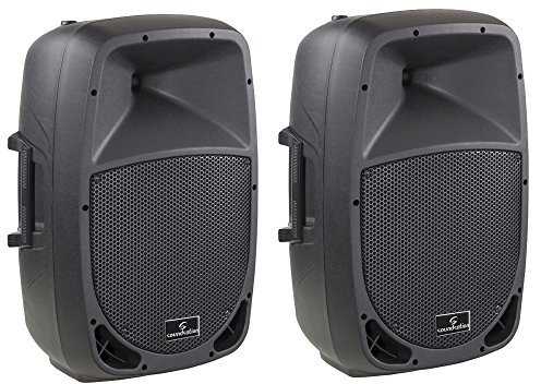 Soundsation GO-SOUND 10A, coppia casse, diffusori attivi, woofer 10, per karaoke, dj, pub, palestre, live music.