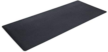 MotionTex Träningsutrustningsmatta för under löpband, stationär cykel, roddmaskin, elliptisk, fitnessutrustning, hemmagym, golvskydd, 91 cm x 213 cm, svart