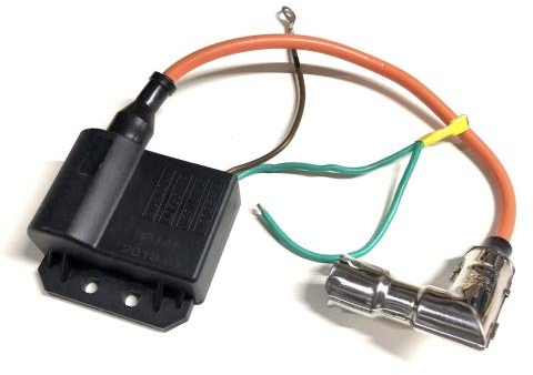 12 Volt Zündspule Zündung Kontaktlos passend für Hercules Prima 2 3 4 5 Sachs 504 505, Kreidler Flory Florett, Puch Maxi, Zündapp C CS GTS KS ZE ZL ZS ZX Mofa Mokick CDI Zündkerzenstecker Zündeinheit