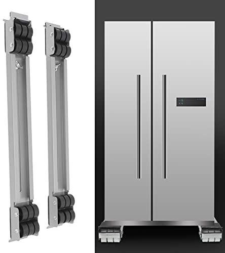 Furniture Mobile Roller, 300Kg Load Bearing Universal Wheel Base Heavy Duty Appliance Rollers Fridge Stand Moving Sliders for Home Washing Machines Dryers Dishwashers Cooker