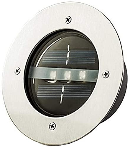 Spotlight Ad Incasso Solare All'aperto, 4 Installato All'aperto Impermeabile Cortile Terra A Terra A Led Lampada Lampada Per Giardino Lampada Da Giardino Lampada Da Giardino Esterna Luce (Color:1pice)