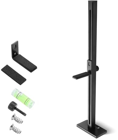YAODHAOD GPU-stödfäste, GPU-hållarstativ, anti-sag-hållarfäste, grafikkortsstöd (0,5–7,5 tum) (svart)