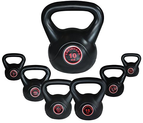 kettlebell Kugelhantel Handgewicht Hantelgewicht 7,5 kg Kunststoff/Zement