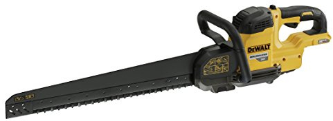 DeWalt DCS397N-XJ Scie Alligator XR Flexvolt 54V Brushless 430mm - sans batterie ni chargeur Noir/Jaune