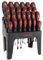 26-Piece Screwdriver Set with Wall Mount, Stand, and Magnetic Tips - Phillips, Slotted, Pz, and Star Screw Tips by Stalwart (Black)