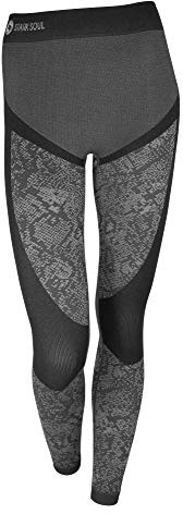 STARK SOUL Damen Seamless Funktionsunterwäsche, Thermo Unterwäsche, Hose, Grau, Gr. L/XL
