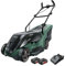 Bosch Cordless Lawnmower UniversalRotak 36-560 (36 Volt, 2X Batteries 2.0 Ah, Brushless Motor, Cutting Width: 36 cm, Lawns up to 560 m², in Carton Packaging)