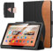 MoKo Case Fits All-New Amazon Kindle Fire HD 10 & 10 Plus Tablet (13th/11th Generation, 2023/2021 Release) 10.1 - Slim Folding Stand Cover with Auto Wake/Sleep, Dual Color
