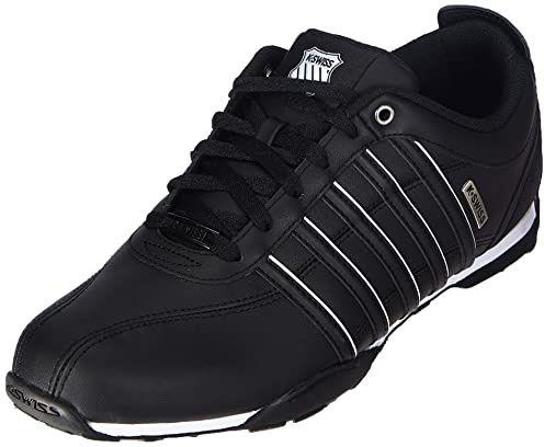 K-Swiss Herren Arvee 1.5 Sneaker, Black/WHT/SLVR/Split, 49 EU