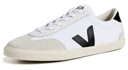 Veja Volley Herren-Sneaker, Weiß, Schwarz, 47 EU, VO0103524B