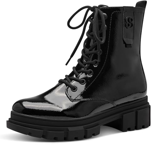 s.Oliver dam S.oliver Dam Spets Boot Platt 5-25214-41Känga