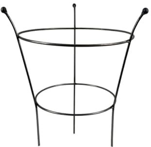 Garden Pride Peony Cage Plant Support Raw Steel Designed to Rust, 47cm or 64 cm Tall, Made in Britain (18 Tall (47cm))