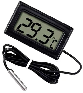 Termometro digitale LCD per frigorifero, acquario, congelatore, misurazione della temperatura digitale con sensori sonda