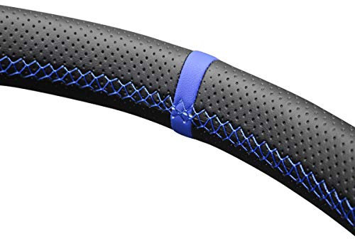 Mewant Coprivolante in vera pelle e camoscio cucito a mano, per VW Golf E-Golf Jetta Passat Tiguan