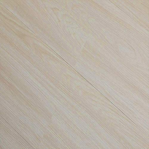 Gr8 Home 5m² Floor Planks Tiles Self Adhesive Wood Effect PVC Vinyl Flooring Wooden Laminate Style Kitchen Bathroom Living Room Light Grey Oak M18