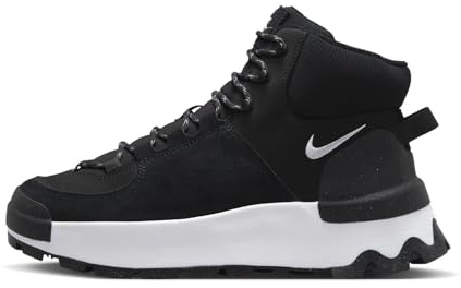 NIKE DQ5601-001 Classic City Boot Sneaker Adult Black/White-Black 35.5
