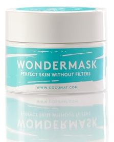 COCUNAT | Wondermask | Cleansing Face Mask | Detoxifies, Exfoliates and Closes and Refines Pores | Clay Mask | Combination and Oily Skin | Mattifies | Eliminates Impurities | Blemishes | Akne | 50 ml