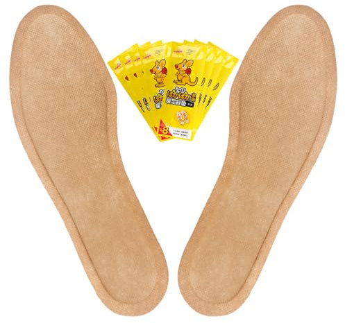 XTDMJ 8 Paar Wärmesohlen für Schuhe, Sohlenwärmer Wärmepads für 8 Stunden Wärme Sohlenwärmer Klebend, Wärmesohlen Fußwärmer, Wärmeeinlagen für Schuhe, Sofort Einsatzbereit