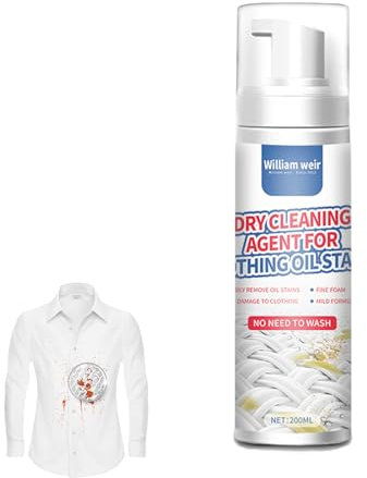 Spot Di Vestiti Pulsante A Secco - Potente Rimodellamento A Secco Con Cura Del Tessuto | Effettiva Spot Di Tessuto Con Risultati Istantanei | Beraser Per Macchine Per Lavanderia Per La Rimozione Rapid