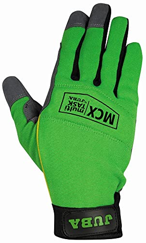 Juba – Handschuh Leder SINTETICO Spandex Klettverschluss 9 grün