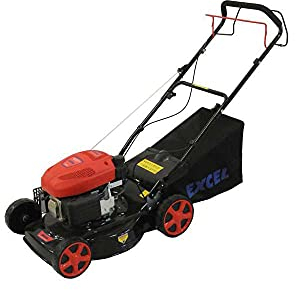 Excel CDF07156 Semovente Mulching Rasaerba a Scoppio, 139 cc, 46 cm, Rosso