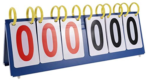 B Baosity Tragbarere Spielstandanzeiger Sport Zähltafel Anzeigetafel - 6 stellig