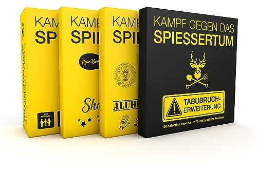 KAMPFHUMMEL Kampf gegen das Spießertum Bundle - Das komplette Bundle mit den ersten 3 fiesen Erweiterungen