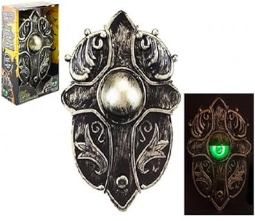 Black Doorbell with Blinking Eyeball, Sound, & Light (1 Pc.) - Spooky & Fun Home Entrance Accessory, Perfect for Halloween Parties, Haunted Attraction, & More