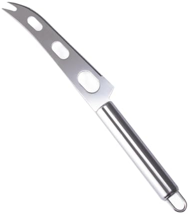 LYITZW 1 Pezzi Coltello da Formaggio Professionale, Affettatrice di Formaggio in Acciaio Inossidabile,Taglia Formaggio per Formaggio a Pasta Dura, Formaggio a Pasta Molle e Burro